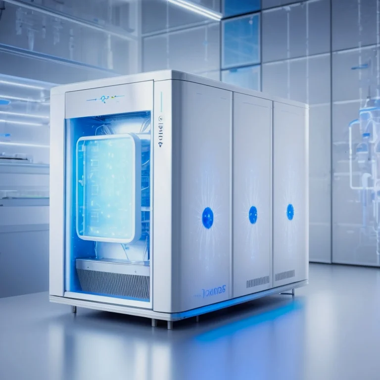 Illustration der KI-Einfriertechnologie